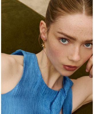 Moonstone Celestial Drop Earrings