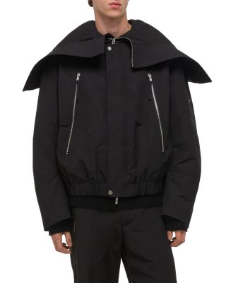 Hooded Astro Bomber Jacket