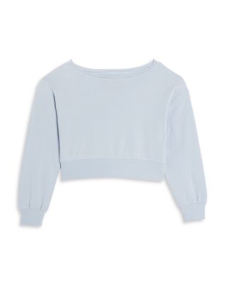 Girls' Tween Tristan Crop Sweatshirt - Big Kid