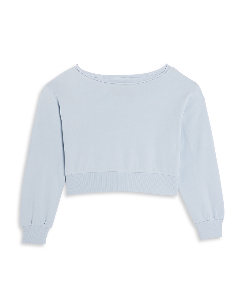 Katiejnyc Girls' Tween Tristan Crop Sweatshirt - Big Kid In Blue