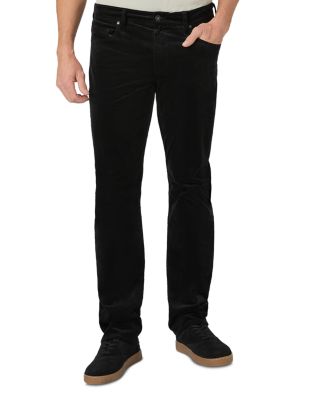 Federal Slim Straight Corduroy Jeans in Black