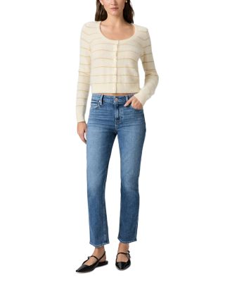 Cindy Straight Ankle Jeans in Freeride