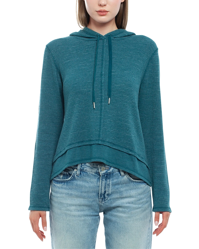 Wilt Clothing Double Peplum Drawsting Hoodie
