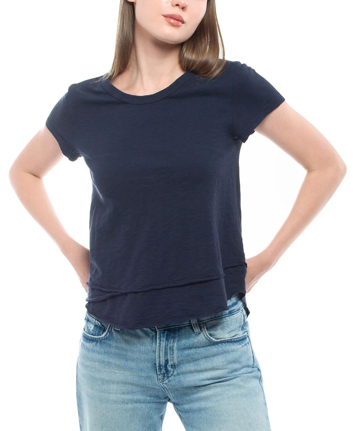 Wilt Tiered-Hem Tee