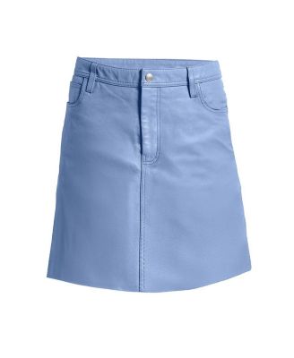  Poppy Leather Skirt