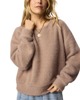 Fallon Fuzzy Crewneck