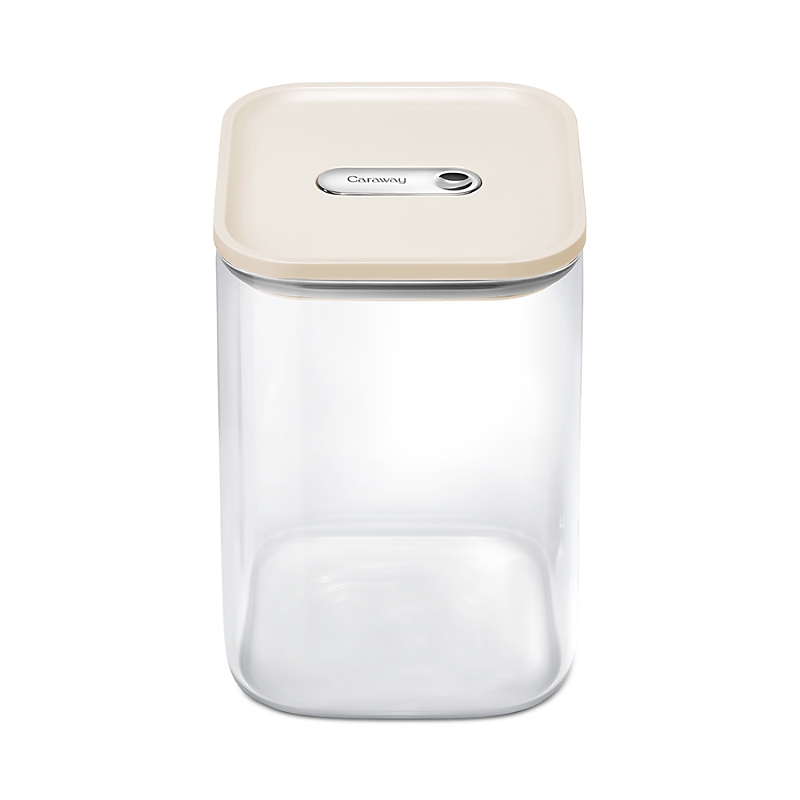 Caraway 4.3 Qt Glass Container In Neutral