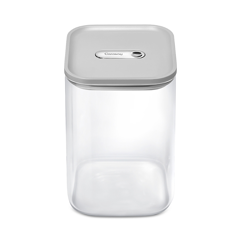 Caraway 4.3 Qt Glass Container In Gray