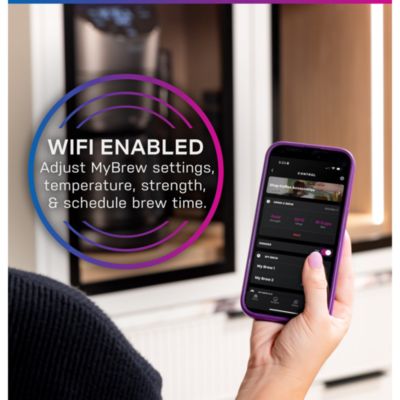 Profile Smart Grind and Brew Coffee Maker with Podless Single Serve