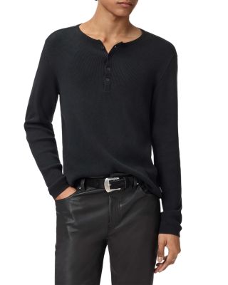 Javis Ribbed Long Sleeve Henley
