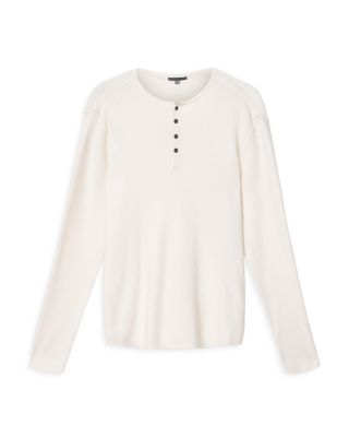 Javis Ribbed Long Sleeve Henley