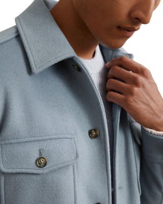 Liam Long Sleeve Button Front Overshirt