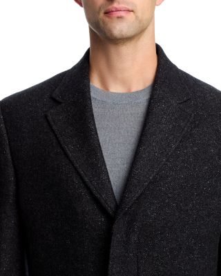 Donegal Chevron Flyfront Topcoat