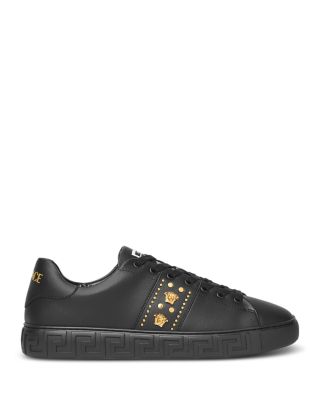 Men's Medusa Stud Low Top Sneakers