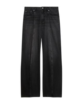 Gallery Relaxed Fit Ski Jeans in Faded Black