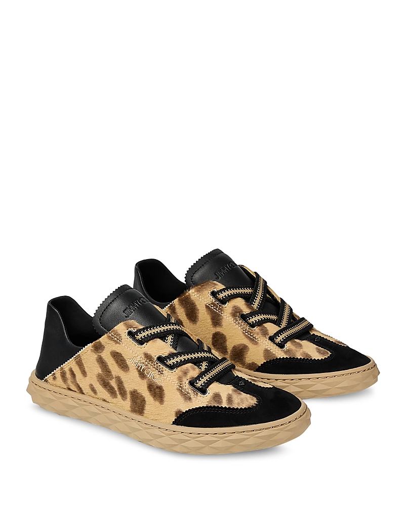 Jimmy Choo Women's Diamond Light Flex Calf Hair Sneakers
