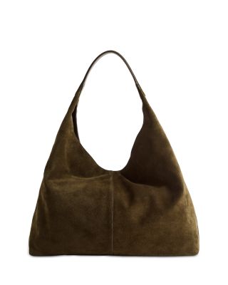 Mylie Large Suede Shoulder Bag