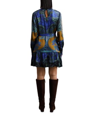 Kaisley Paisley Print Dress