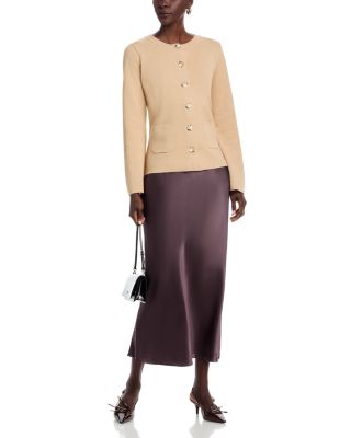 Cotton Flare Sleeve Cardigan