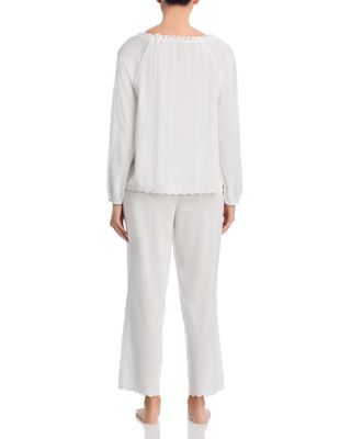 Paloma Pajama Set in Ivory