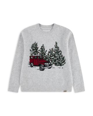 Boys' Truck Crewneck Sweater - Big Kid
