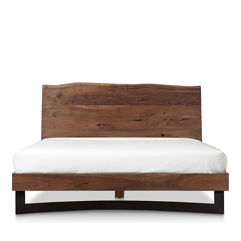 Moe's Home Collection Bent Queen Bed In Brown