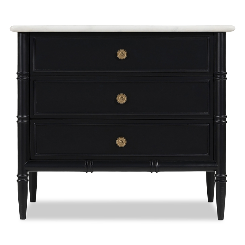 Moe's Home Collection Eleanor Nightstand In Black