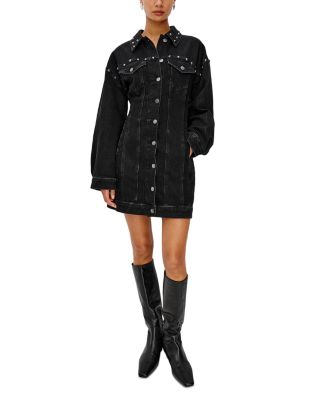 Ladera Studded Shirt Dress