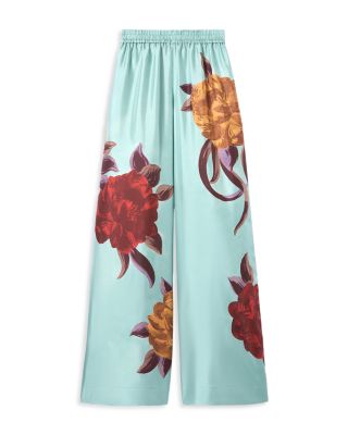 Silk Palazzo Pants
