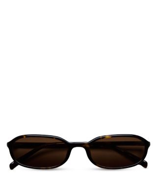 Edith Rectangular Sunglasses, 53mm