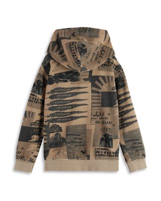 Boys' Relaxed Fit Printed Hoodie - Little Kid, Big Kid