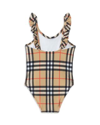 Girls' Tilly Check Swimsuit - Baby, Little Kid