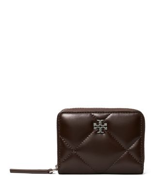 Tory Burch Kira Diamond Quilted Leather Wallet