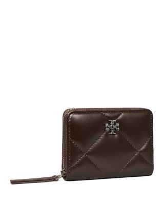 Kira Diamond Quilted Leather Wallet