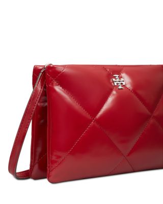 Kira Diamond Quilted Leather Crossbody Bag