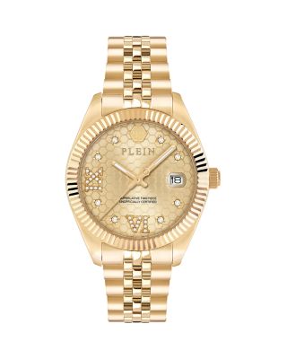 Date Superlative Crystal Watch, 34mm