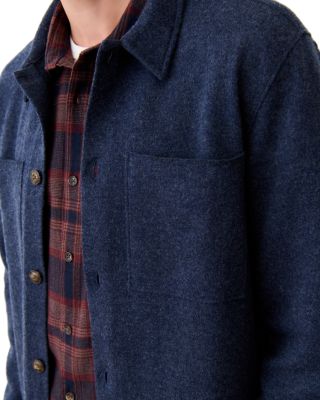 Boiled Wool Overshirt