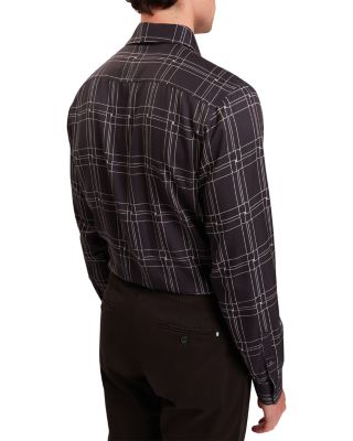 Lirra Printed Long Sleeve Button Front Shirt