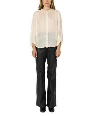 Avril Semi Sheer Blouse