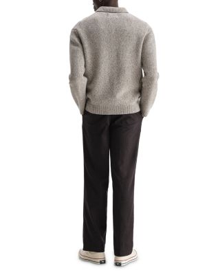 Alpha Quarter Zip Polo Sweater