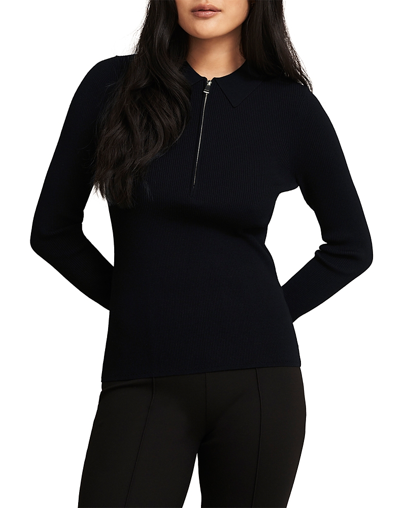 Hobbs London Darcie Zippered Top