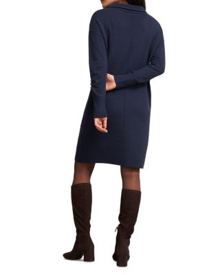Petites Audrey Roll Neck Dress