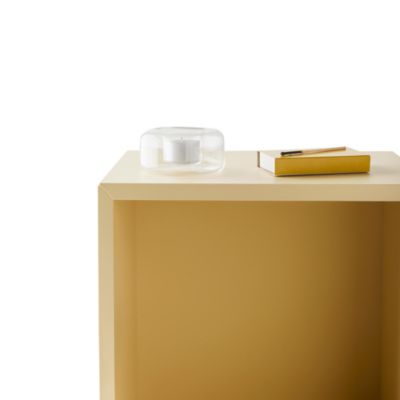 Amber Happy Votive Holder