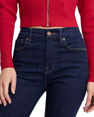 Good Legs Crop Mini Boot Jeans in Indigo1153