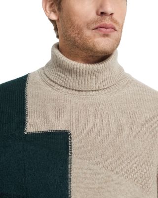 Cashmere and Mohair Turtleneck Sweater