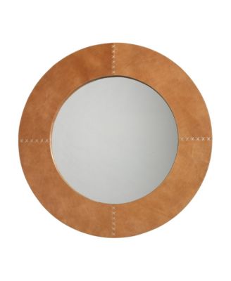 Cross Stitch Mirror, Buff