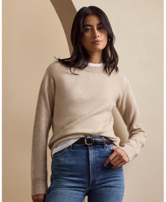  Featherweight Cashmere Crewneck Sweater