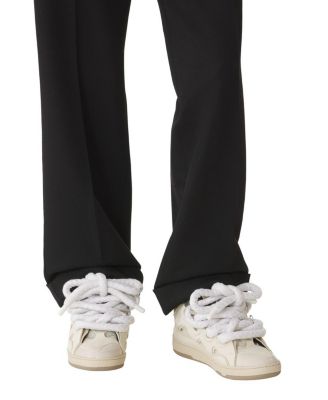  Curb Sneakers In Leather With Snake Laces