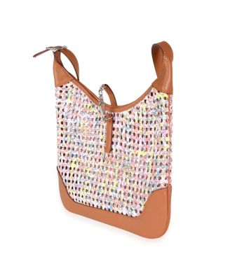 Silky Trim 31 Leather Handbag