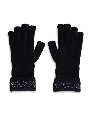 Embellished Beanie & Gloves Set
